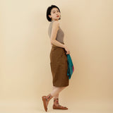 BALLET-SHOES-CAMEL By LA POCHE