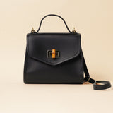 “TESS“ 2Way Shoulder Bag -Black-【LP-P02】