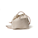 【2027 1st】“FIG“ BALL BAG -IVORY BABY CALF