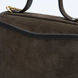 【2025 2nd】“TESS“ 2Way Shoulder Bag -BROWN SUEDE-