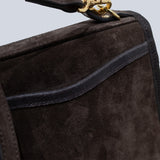 【2025 2nd】“TESS“ 2Way Shoulder Bag -BROWN SUEDE-